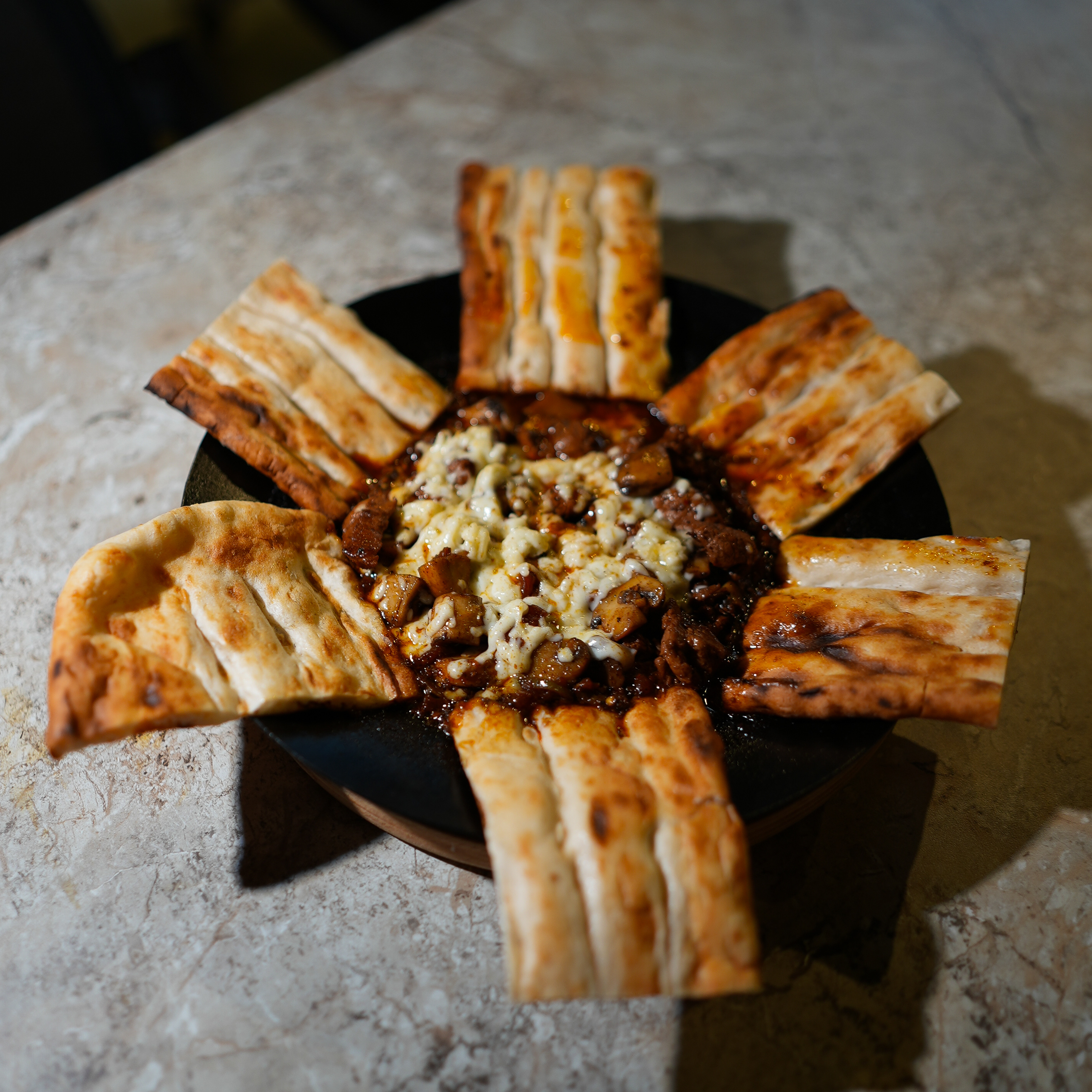 SAC TAVA (kaşarlı, mantarlı)